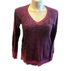 Rock & Republic Purple V-Neck Sweater